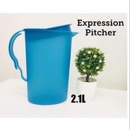 Tupperware Expression Pitcher 2.1L blue tupperware expression jug pitcher tupperware 2.1L blue jug - 1 pc