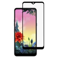 全城熱賣 - 適用於 LG K50S 絲印二強 全屏鋼化玻璃膜