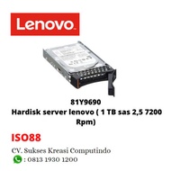 Hardisk server lenovo 81Y9690 ( 1 TB sas 2,5 7200 Rpm ) Ori