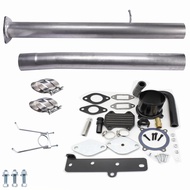 Cat DPF Delete Pipe EGR Muffler Cooler Throttle Valve for Dodge Ram 2500 3500 6.7L Cummins Diesel