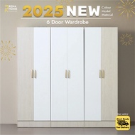 [NEW STOCK] 2 Door Wardrobe | Almari Baju | Almari Pakaian | Almari Murah | Ikea Almari | Kabinet Ba