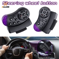 1 Pc Creative Car Music Play Wireless Remote Control/ Automotive Steering Wheel Mounted Multimedia Controller/ Vehicle Infrared Connection Radio GPS Remote