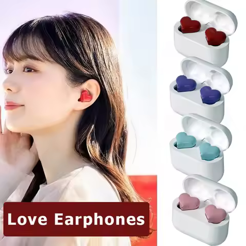 Wireless Earphones Hi-Fi Stereo Headphones Heartbuds TWS Bluetooth 5.1 In Ear Noice Cancelling for S
