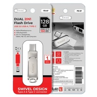 Hoco แฟลชไดรฟ์ UD10 2in1 Type-C (USB) 3.0 32GB /เมมโมรี่การ์ด TF Card Class 10 ความจุ 64Gb 128Gb รอง