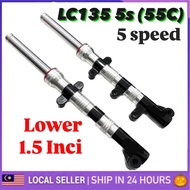 CNC LAY FORK LC135 5S LC5S FRONT FORK ASSY SET LAY CNC ALLOY LC5S 5 SPEED 5 SPEED 135LC LC 55c FORK 