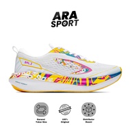 910 RUNNING SHOES AURORUN STRIDE SE BALI WHITE/ YELLOW PINK/biru