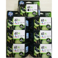 Original HP 61 61XL Black & Tri-Colour ink cartridges