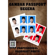 (FAST Shipping) Gambar Passport / Gambar Lesen (Free Edit Background)