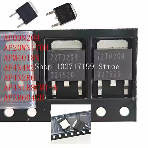 10pcs/LOT AP09N20H AP20WN170H APM4018N AP4N4R2 AP4N2R6 AP4N1R8CMT-A AP3R604GH