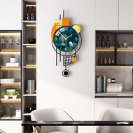 Clocks Baru Kreatif Cahaya Mewah Ruang Tamu Jam Dinding Fesyen Minimalis Moden Rumah Jam Hiasan Peribadi Dinding Tergant