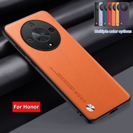 Casing For Honor X9B X9A X9 B X8B X7B HonorX9b HonorX9a HonorX8B HonorX7b 5G 4G Plain Skin Leather S
