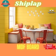 🏠Shiplap Board 6mm🏠 MDF Board | Shiplap MDF | Wainscoting | Shiplap Kayu | MDF Shiplap | Wainscoting kayu siap potong