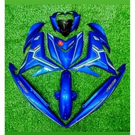 COVERSET Y15ZR V1/V2 MX KING ORIGINAL BLUE STICKER TANAM