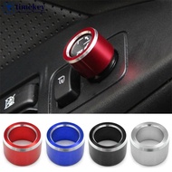 TIMEKEY Car Rearview Mirror Knob Trim Cover Rotary Control Switch Decoration Rings Adjustment For Su