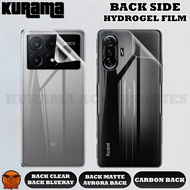 Hydrogel Back Protector Xiaomi Redmi K50 Ultra K50i K50 Gaming K50 Pro K50 K40 Gaming K40 K40 Pro K4