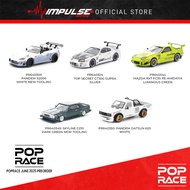 [PR3-0RD3R] PopRace 1/64 Diecast PANDEM S2000 / GT300 SUPRA / RX7 FC3S / SKYLINE C210 / DATSUN 620