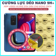 Toughened Nano 9H+ screen protector for redmi note 9s/redmi note 9 pro/pro max/ redmi note 9