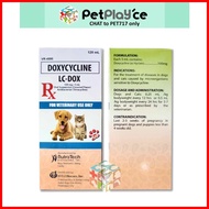 ▩ ◿ Canidox / LC Dox for Dogs & Cats Doxycycline / Doxycycline Hyclate Liquid 120ml Liquid Cani Med