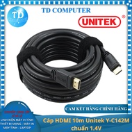 Unitek Y-C142M 10m HDMI cable standard 1.4V - Distributor
