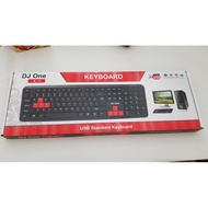 DJ ONE USB Keyboard / USB Keyboard / DJ ONE Keyboard / gaming Keyboard / mouse Keyboard