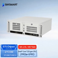 B75 Chipset 4U Rackmount Desktop Industrial PC Computer Support 32g 6com