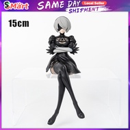 15cm Anime NieR: Automata Yorha No. 2 Type 2B Figure Action Figure Toys Pvc Model Collector