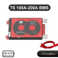 Daly BMS Li-Ion BMS 7S 24V 100A 150A 200A BMS พร้อม Balance พอร์ตทั่วไป