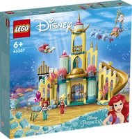 LEGO 43207 Disney Ariels Underwater Palace 6+ Đồ Chơi Lắp Ráp lego Hoàn toàn mới và chính hãng