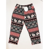 [Value Buy] 3/4 Seluar Batik Pendek Perempuan (ada tali di pinggang)( ada 2 pockets dua sisi)