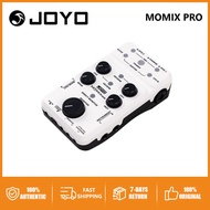 JOYO Momix Pro Audio Mixer Type-C Phone Powered USB Audio Interface Stereo XLR 48V Phantom Power Mix