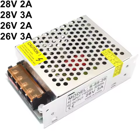 26V 28V 2A 3A Switching Power Supply AC110V 220V TO DC Switch Driver 52W 56W 80W 84W SMPS Access Tra