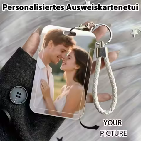 DIY Customization Photos Personalized Holiday Gift Bracelet Paired With Card Holder Can Be Stored AT