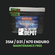 3SM / D 31 / N70 MOTOLITE ENDURO BATTERY