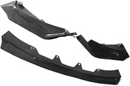 XLQYBD Dry Carbon Fiber Front Bumper Lip Splitters BodyKit Chin Lip Compatible For BMW 3 4 Series G8