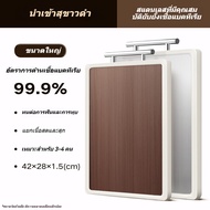 เขียง สองด้าน (ไม้จันทน์มะเกลือ+ สแตนเลสเกรด 316) ใช้ได้สองด้าน สแตนเลสเขียง เขียงอเนกประสงค์