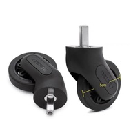 DELSEY 1 Pair Set Luggage Wheel Replacement Suitcase Trolley Case Wheel Accessories Universal Swivel