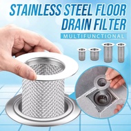Bathroom Sink Drain Strainer Stainless Steel Floor Drain Filter Mesh Basket Filter Hair Trap