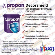 Cat Tembok Eksterior Premium PROPAN DECORSHIELD warna Putih 9101 25 KG