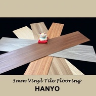 HANYO 3mm VINYL TILE LANTAI FLOORING (20pcs/36sqft/3.348sqm)