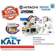 [Original] Johnson Controls York HItachi Air Cond Indoor PCB and transformer