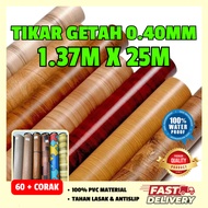 4.5 Kaki Tikar Getah 1.37M x 25M Lantai Tebal 0.40mm PVC Flooring Roll Segulung Ready Stock
