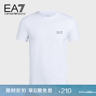 阿玛尼EMPORIO ARMANI男装EA7男士运动舒适T恤礼物送老公