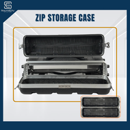 ABS 2U Short Flight Case Equipment Case For Wireless Mic and Acessories