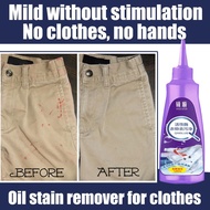 Clothes Stubborn Stain Cleaner Powerful Fabric Stain Home Oily Down Remover Cleaner Detergent Jacket Laundry F4Q6