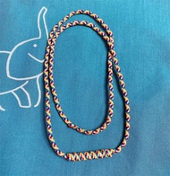 龍婆堪暖五色手工編織頸繩