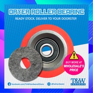 Dryer Roller Bearing for Huebsch / Speedqueen / Ipso / Cissell / Alliance - Model No: 70298701P [T&W