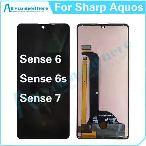 100%Test For Sharp Aquos Sense 6 6s 7 Sense6 Sense6s Sense7 LCD Display Touch Screen Digitizer Assem