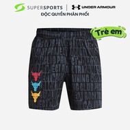 UNDER ARMOUR Quần ngắn thời trang bé trai Project Rock Ultimate 1384035-044