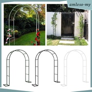 [AmlesoMY] Garden Arches Garden Archway Strong Arbour Outdoor Arbor Pergola for Ceremony Lawn Outdoo