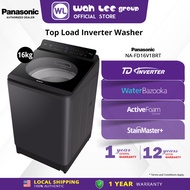 PANASONIC 16KG NA-FD16V1 Top Load Washing Machine ECONAVI StainMaster+ ActiveFoam NA-FD16V1BRT Washer Mesin Basuh WAH LEE STORE